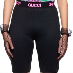 (Sold) Authentic Gucci Technical Jersey Biker Short ( XS)